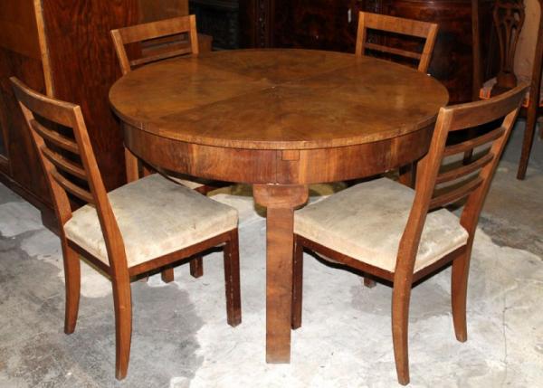 Stodola.cz - Stůl rozkládací + 4x židle
