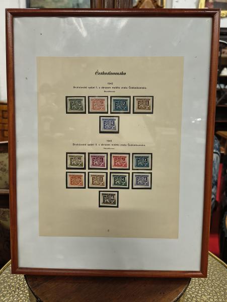 Stodola.cz - Obraz s poštovními známkami